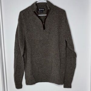 Sherpa Adventure Gear Men's Gray Zip-Up Sweater